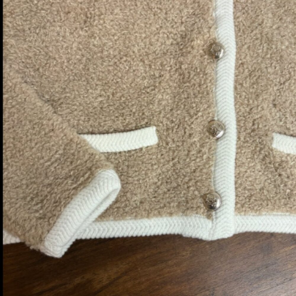Ann Taylor Tan and Cream Cardigan - Picture 5 of 7